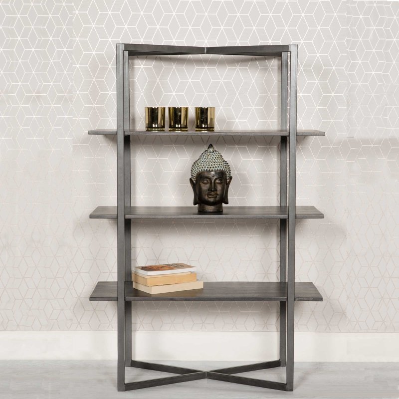 Tate Low Bookcase Grey