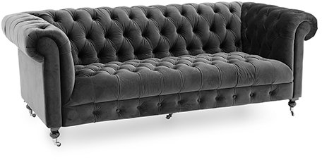 Berrington 3 Seater Sofa Fabric Grey