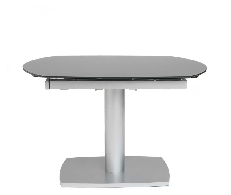 Eclipse 6-8 Person Oval Extending Dining Table Grey
