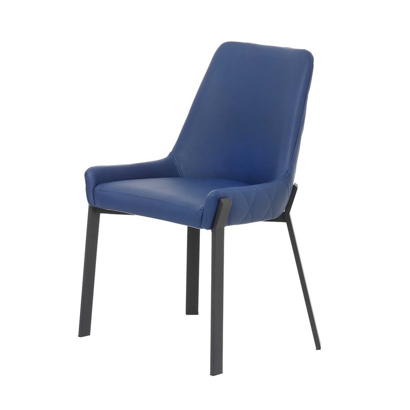 Calabria Dining Chair PU Blue