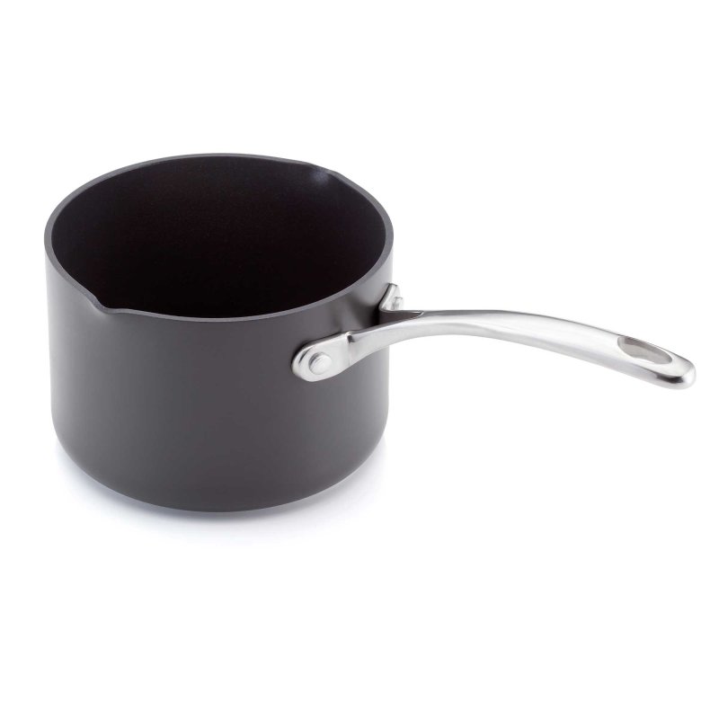 Stellar Hard Anodised Non Stick Milk Pan 14cm