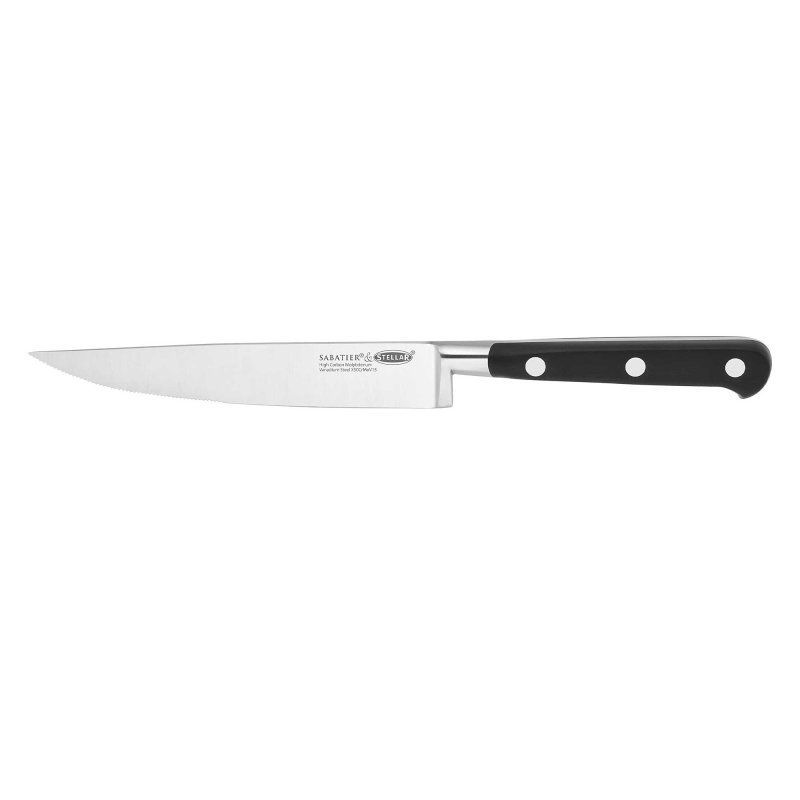 Stellar Sabatier Steak/Serrated Knife 5"