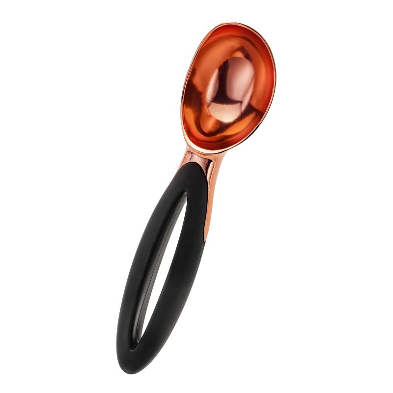 Stellar Soft Touch Ice Cream Scoop Copper