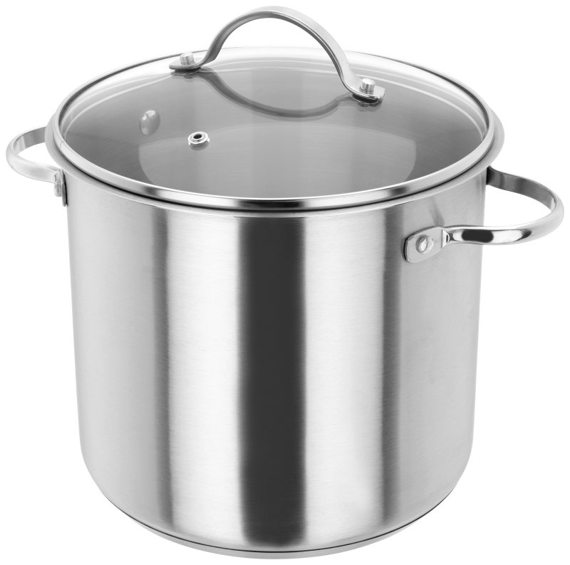 Judge 22cm/6.5L Stockpot c/w Glass Lid