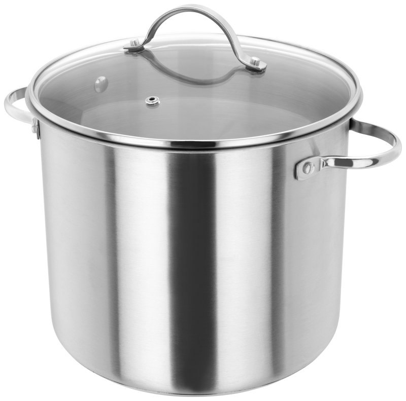 Judge 24cm/8.5L Stockpot c/w Glass Lid