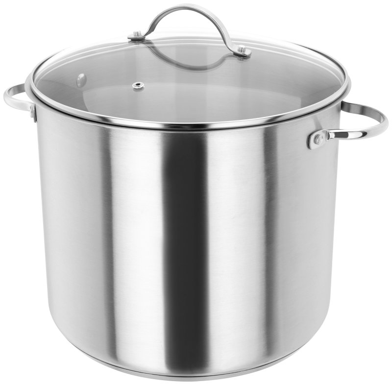 Judge 28cm/13L Stockpot c/w Glass Lid