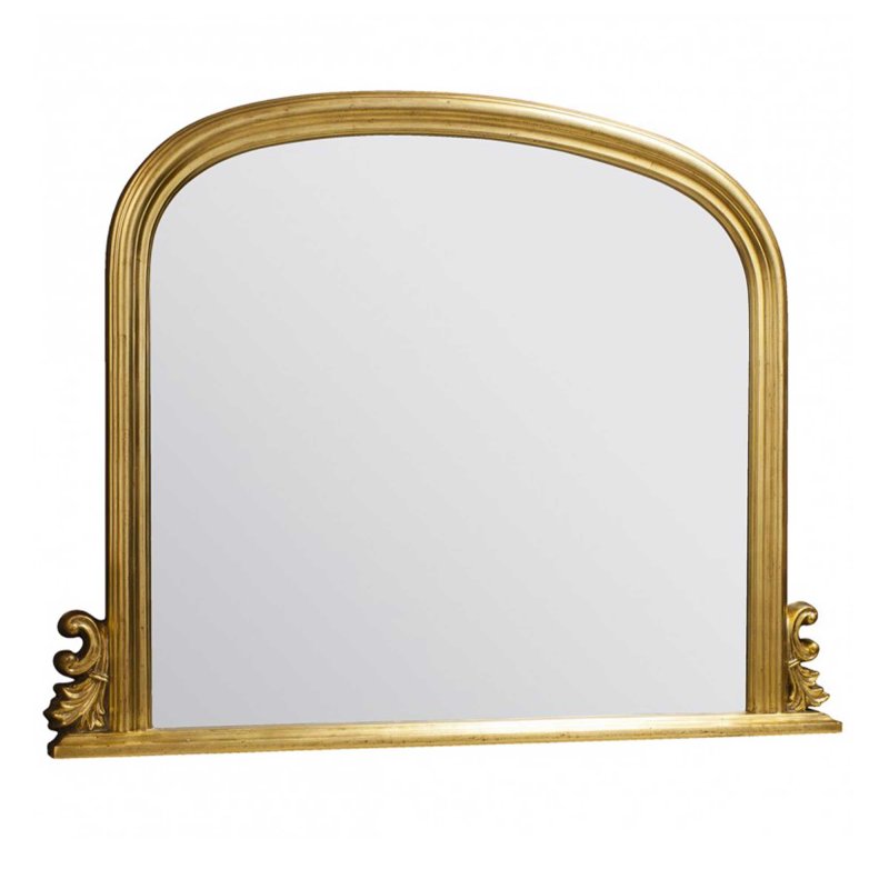 Gallery Thornby Mantel Mirror Gold