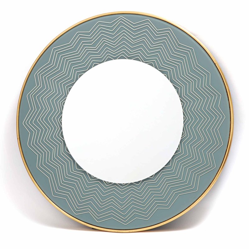 Mindy Brownes Liana Mirror Blue & Gold