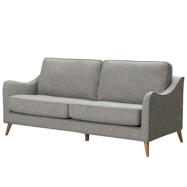 Culloden 3 Seater Sofa Fabric Light Grey