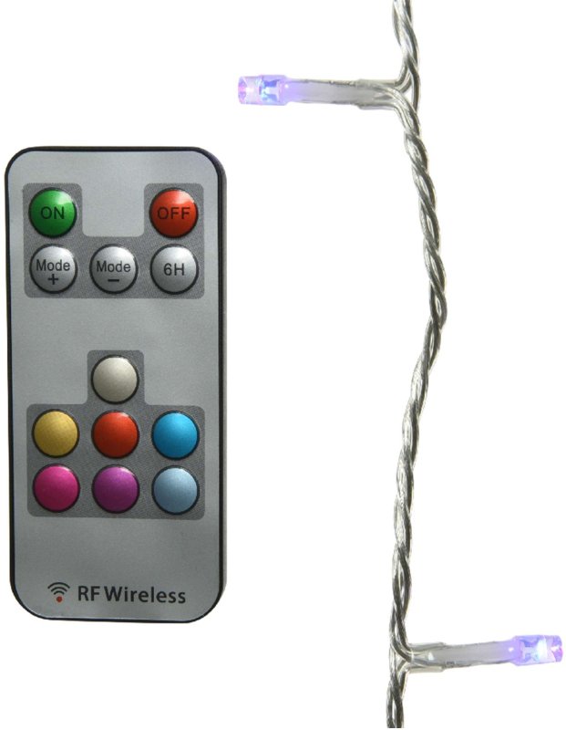 200 LED Dancing Lights Changing Colours 1990cm