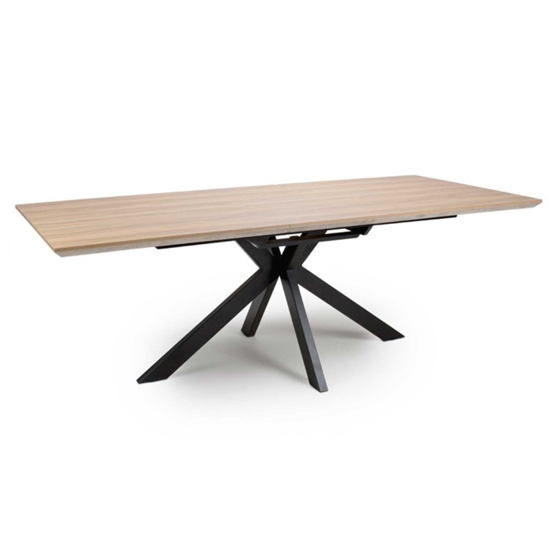 Manhattan 6 Person Dining Table Oak 180cm