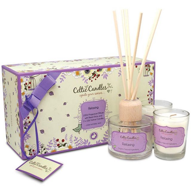 Celtic Candles Classic Relaxing Gift Set Candles & Diffusers Meubles