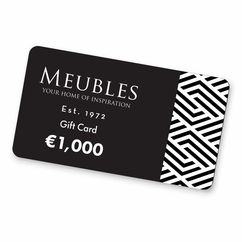 Meubles €1000 Gift Card Web