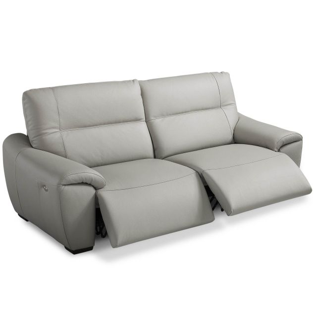 Louise Electric Reclining 3 Seater Sofa Leather Category B
