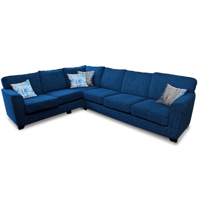 Bali 3 Seater & 2 Seater Corner Sofa LHF Fabric A