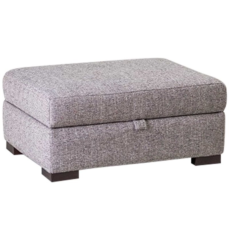 Oceanus Large Storage Footstool Fabric C