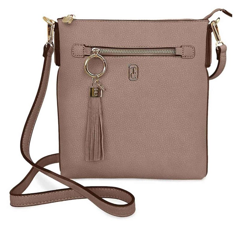 Chelsea Cross Body Pouch - Greige 