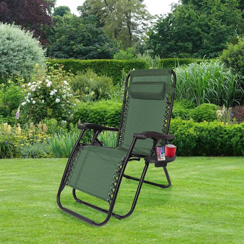Royalcraft Zero Gravity Relaxer WIth Drinks Holder (Multiple Colours)