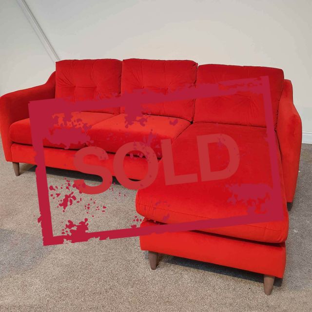 Jedi 3 Seater Corner Sofa Fabric WAS €1,689 NOW €1,049 (Available in Galway)