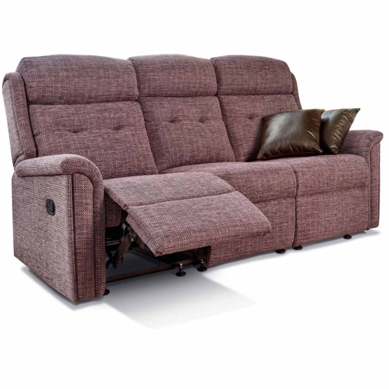 Sherborne Roma Standard Electric Reclining 3 Seater Sofa Standard Fabric