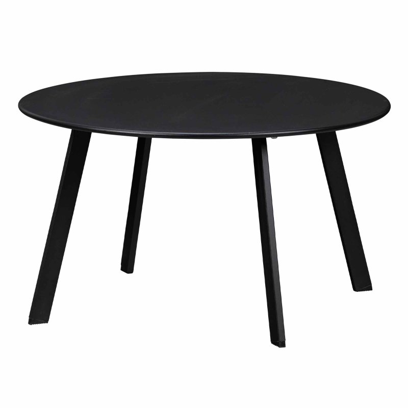 Fer Coffee Table Metal Black 70cm