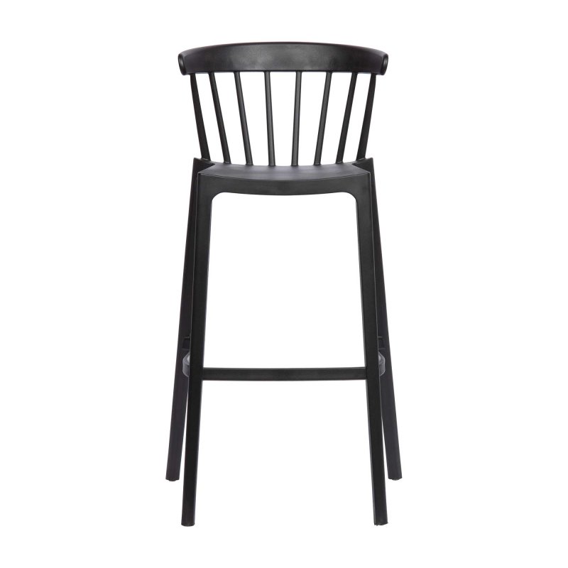 Bliss Barstool Plastic Black