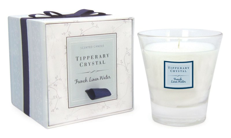 Tipperary Crystal Tipperary Crystal French Linen Candle Filled Glass Tumbler