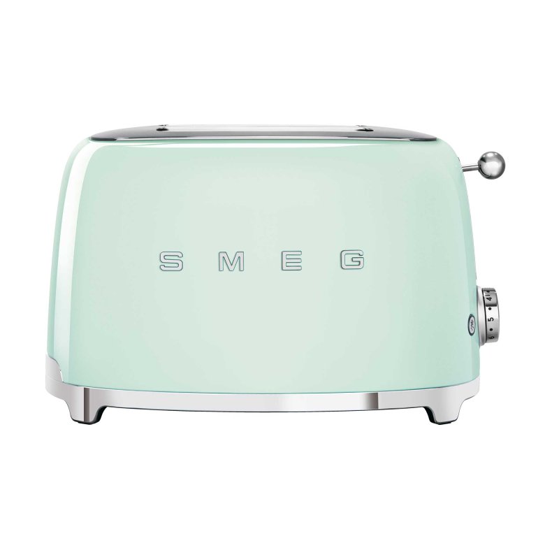 Smeg 2 Slice Toaster Pastel Green