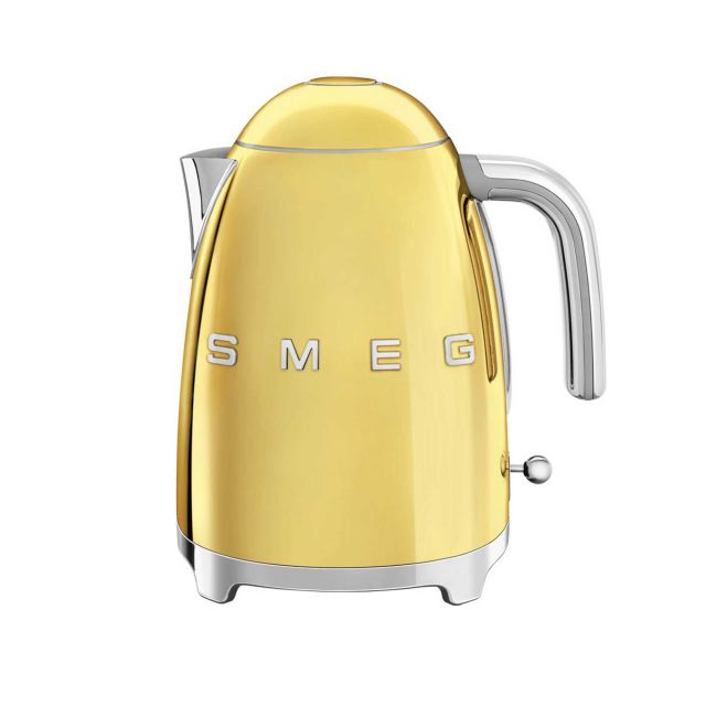 Smeg SMEG 1.7L Retro Kettle Gold Kettles Meubles