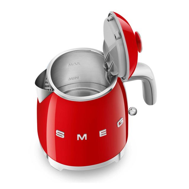 Smeg SMEG Retro 800ml Mini Kettle Red Kettles Meubles