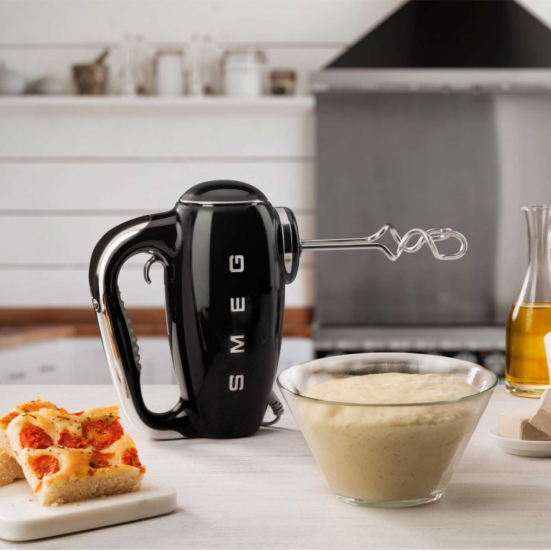 50's Style Hand Mixer Black