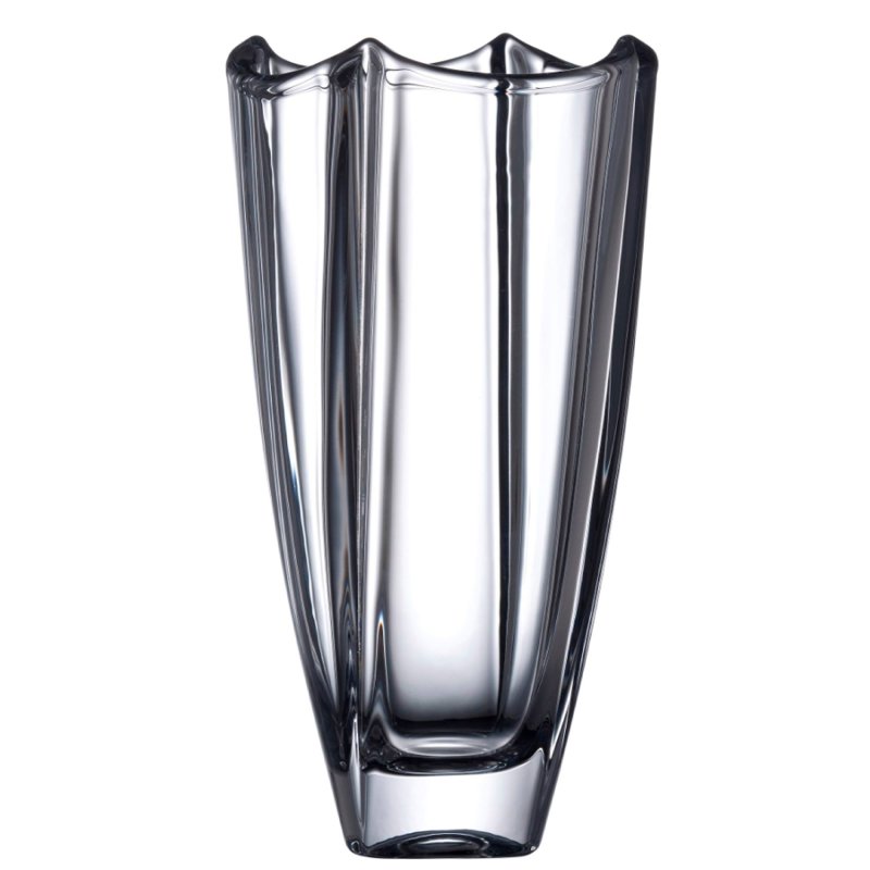 Galway Crystal Dune Square Vase 25cm 