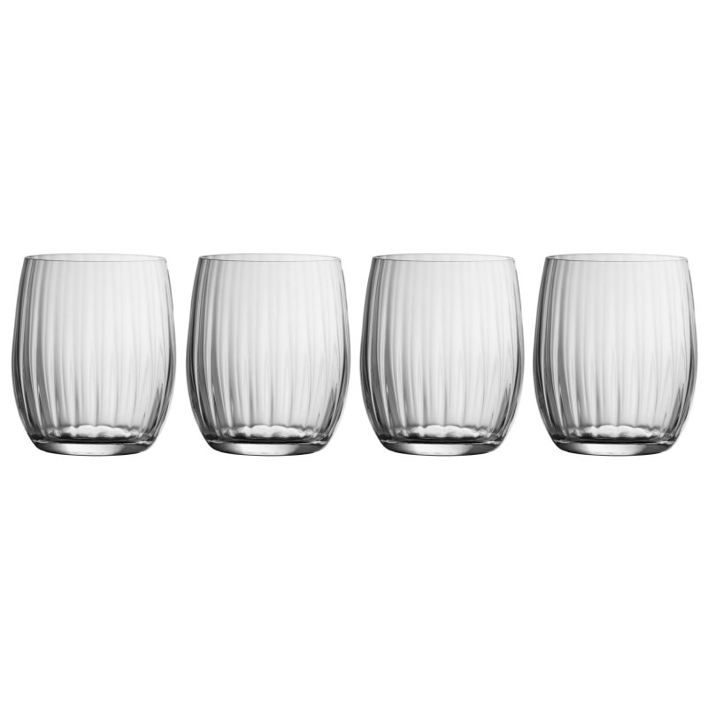 Galway Crystal Erne Small Tumbler Glass (Set Of 4) 
