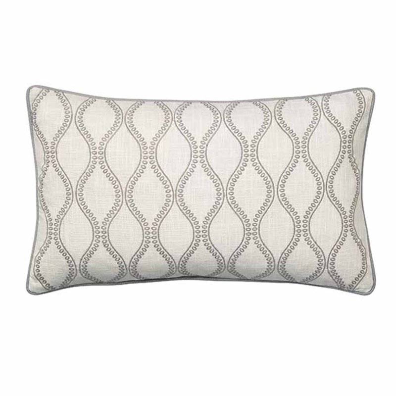 Sanderson Lindos Cushion 30cm x 50cm Linen