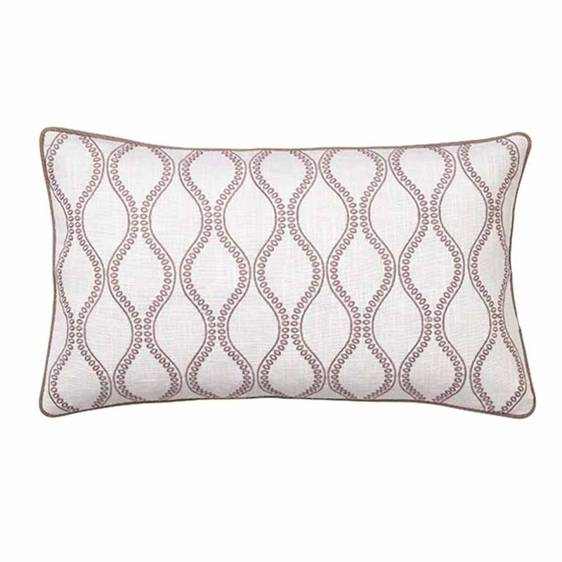 Sanderson Lindos Cushion 30cm x 50cm Rose