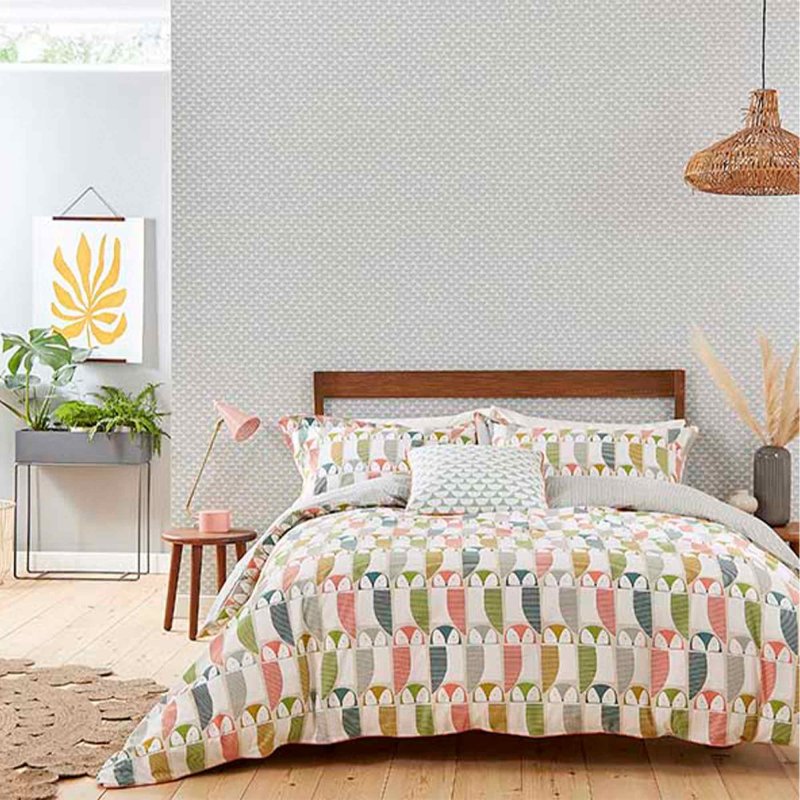 Barnie Owl Duvet Cover Set Single Mojito