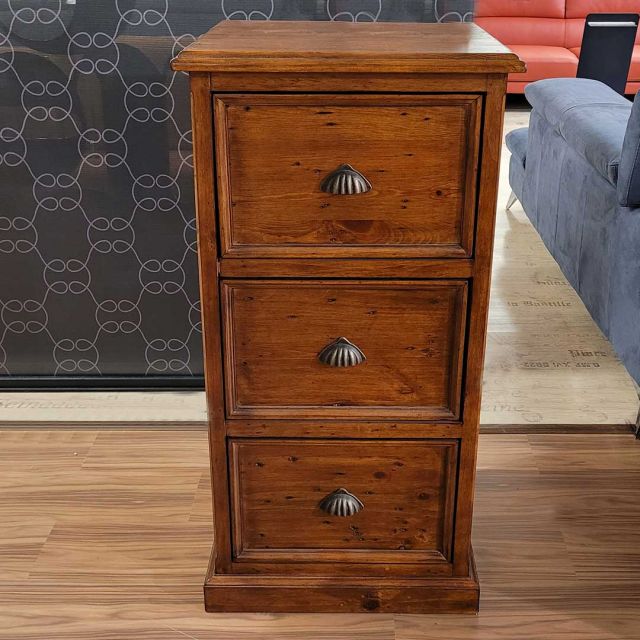 Sandani 3 Drawer Filing Cabinet African Dust WAS €799 NOW €429 (Available in Kilkenny)