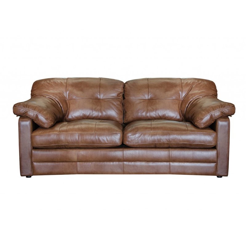 Alexander & James Bailey 2 Seater Sofa Byron Leather Tumble Weed