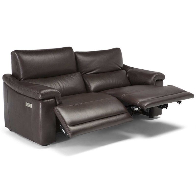 Natuzzi Editions Brama Electric Reclining 2 Seater Sofa Leather Category 15