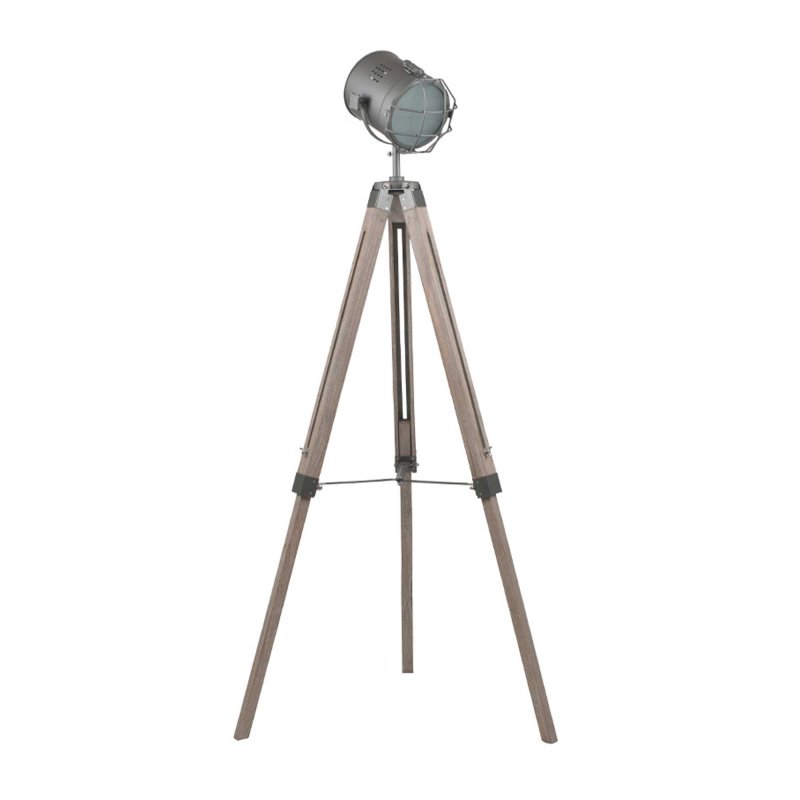 Bullseye Floor Lamp Grey