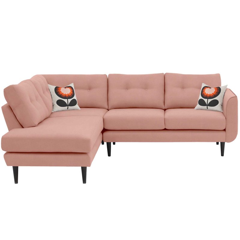 Orla Kiely Linden 4+ Seater Corner Sofa LHF Fabric House Plain