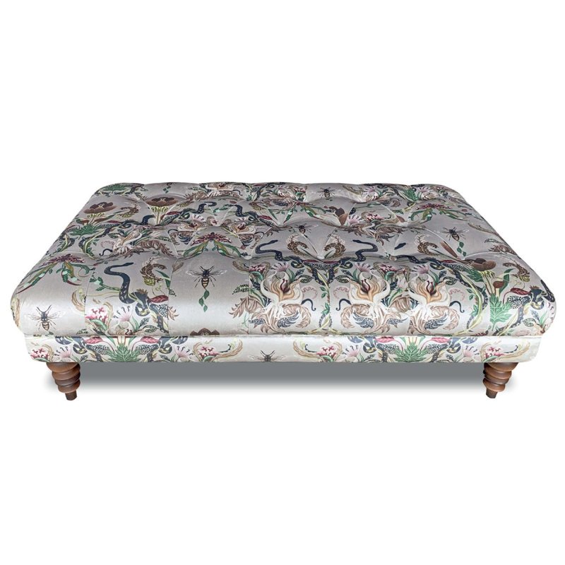 Alexander & James Felicity Footstool Fabric C