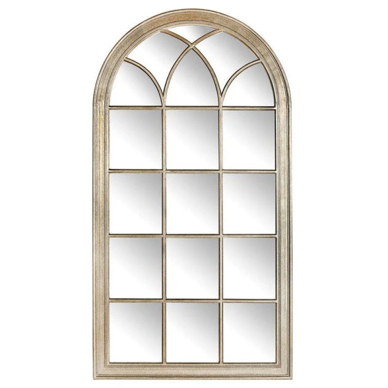 Mindy Brownes Isabella Wall Mirror Champagne Silver