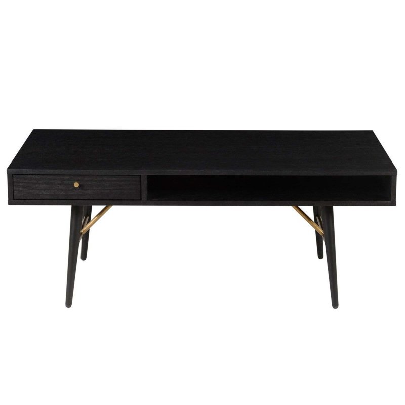 Barcelona Coffee Table Black & Copper