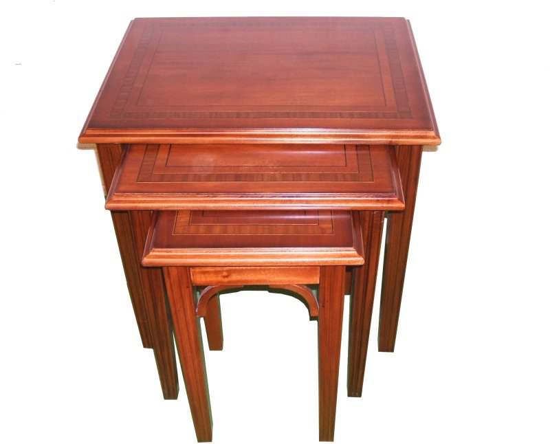 Imperial Mahogany Nest Of Tables (3)