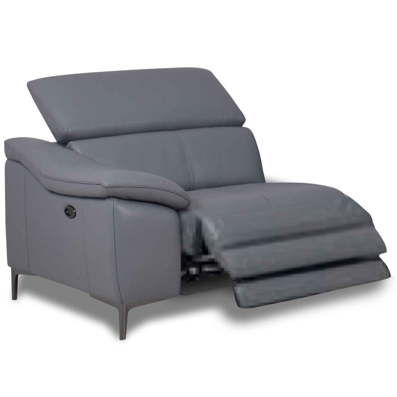 Felicia Modular 1.5 Seater Sofa With 1 Electric Recliner Arm LHF Leather BX