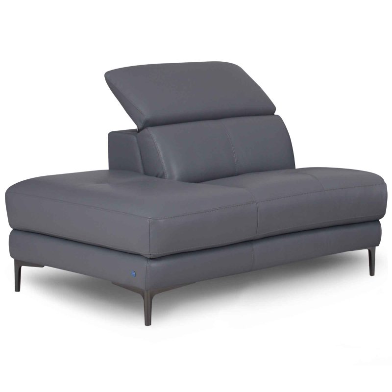 Felicia Modular 2 Seater Sofa With Chaise Arm LHF Leather BX