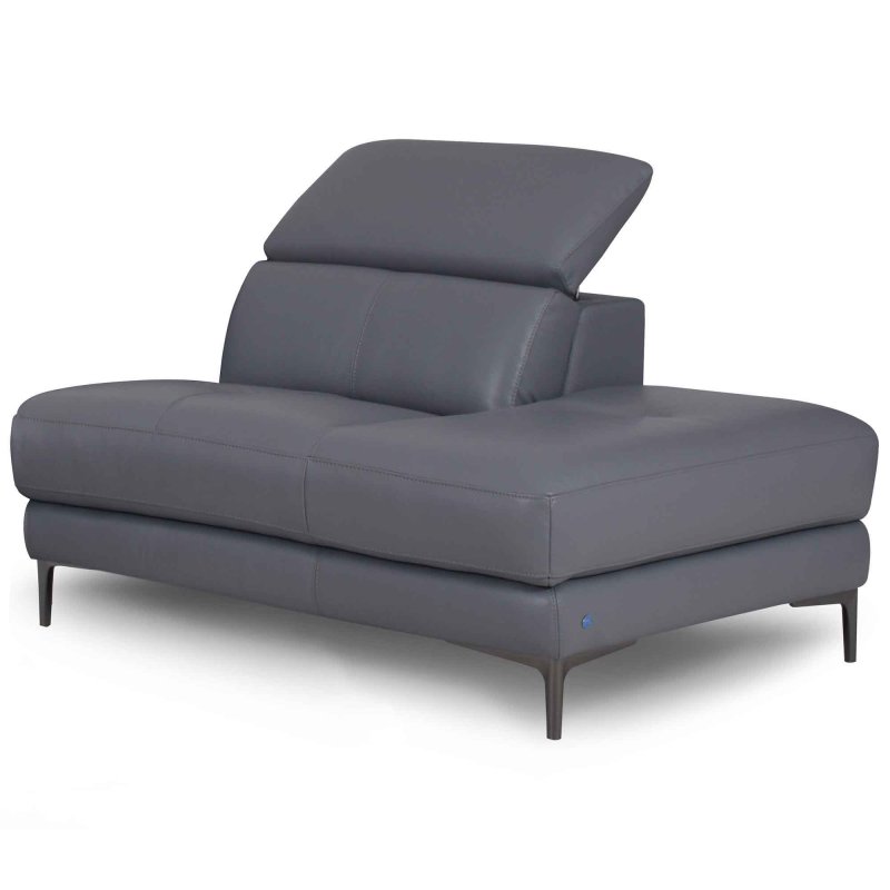Felicia Modular 2 Seater Sofa With Chaise Arm RHF Leather BX