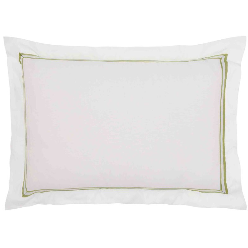 Sanderson Adele Inlay Oxford Pillowcase Pear