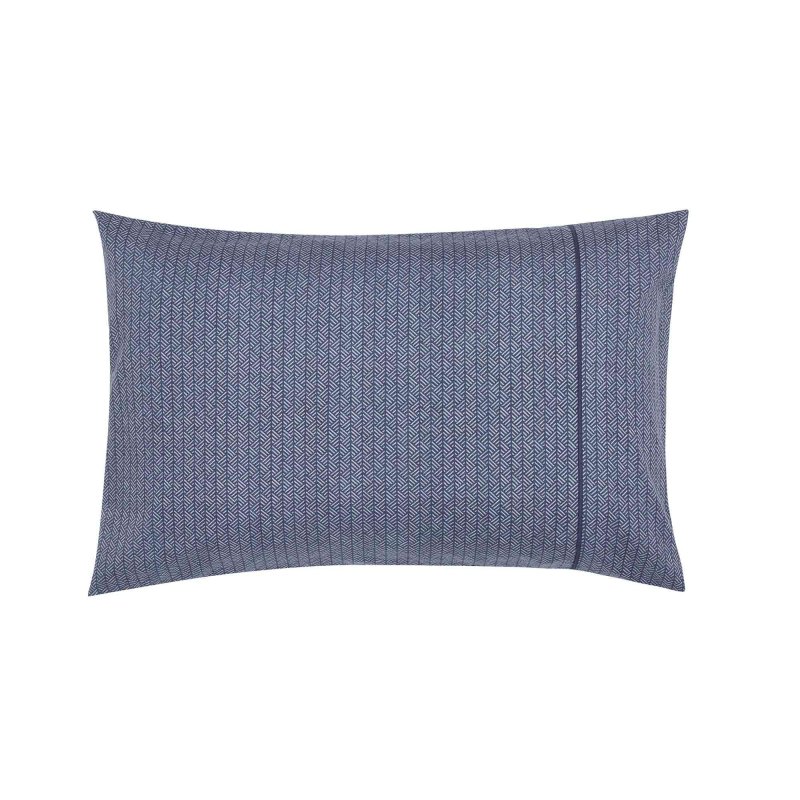 Bedeck of Belfast Mazana Standard Pillowcase Pair Midnight